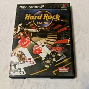 Hard Rock‎ Casino PS2 Game Sony Playstation 2 Game